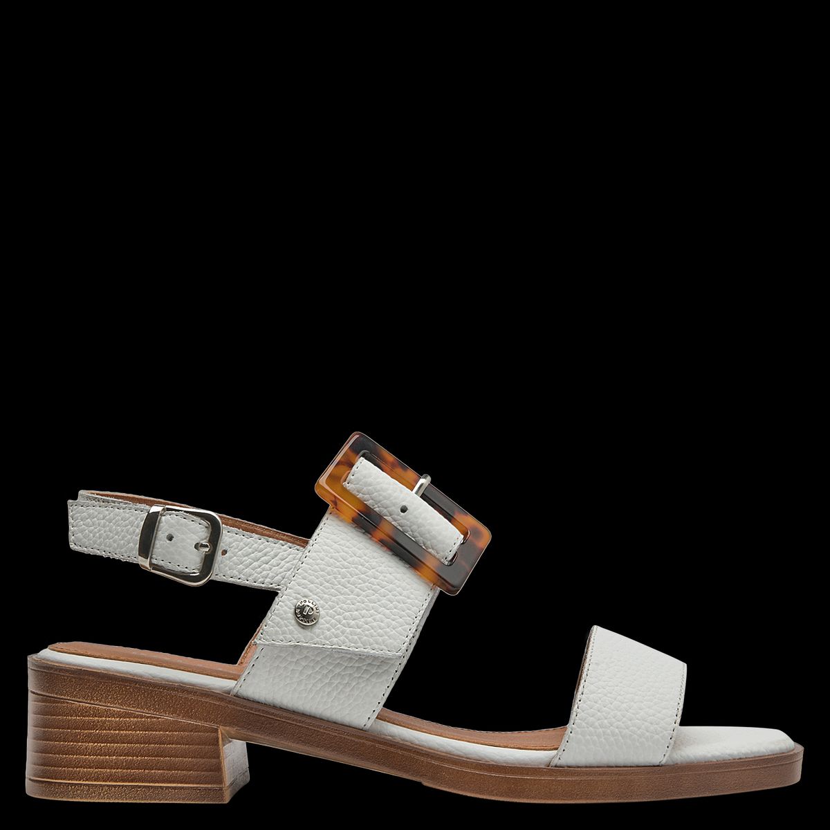 POLLINI - Sandalia Mujer Casual Blanco