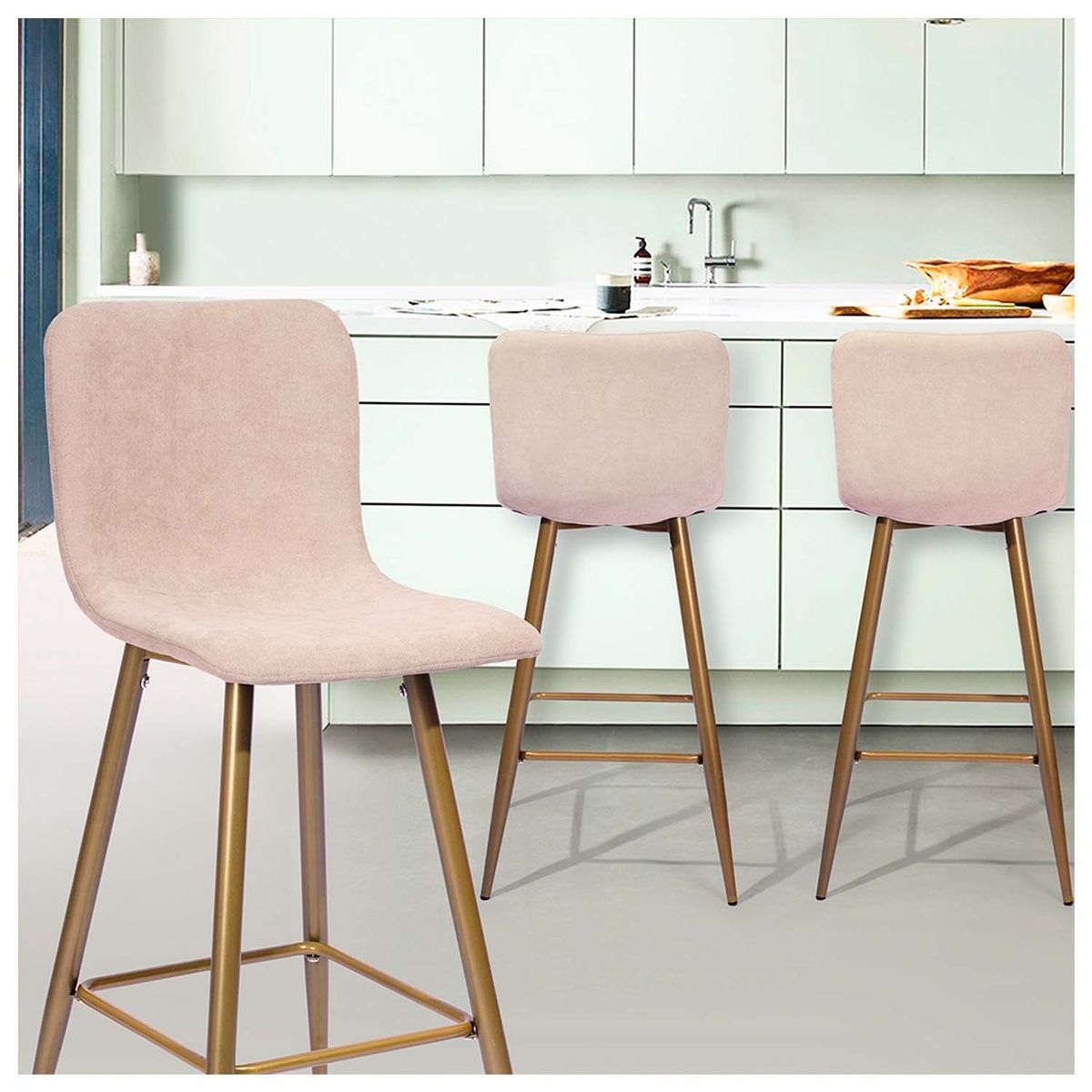 NOVAHUS - Pack 2 Pisos de Bar Citrino Beige