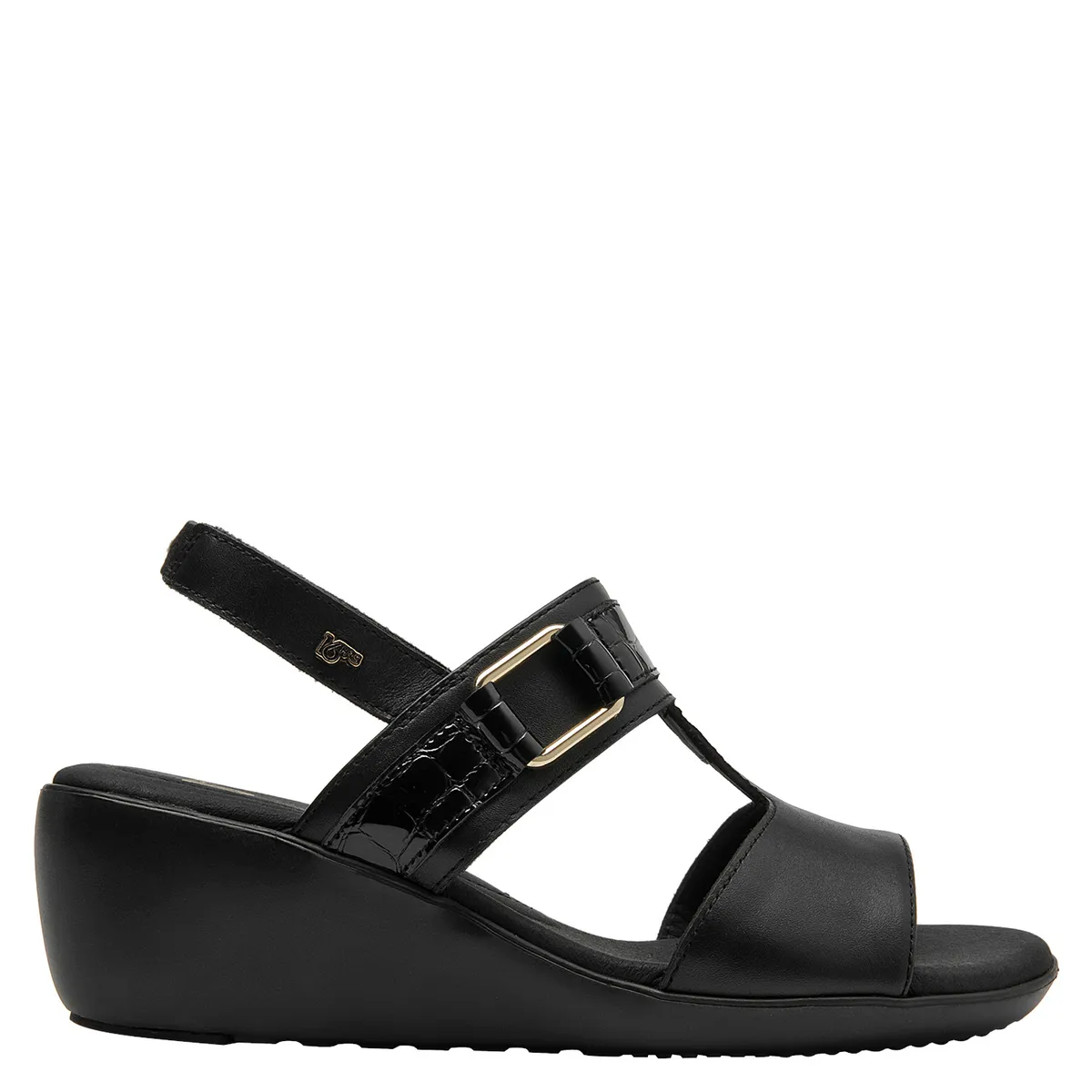 16 HRS - Sandalia Mujer Formal Negro
