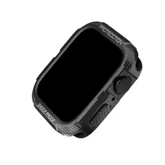 GENERICO - Protector Carcasa Para Apple Watch Shockproof 42mm Serie 11 Negro