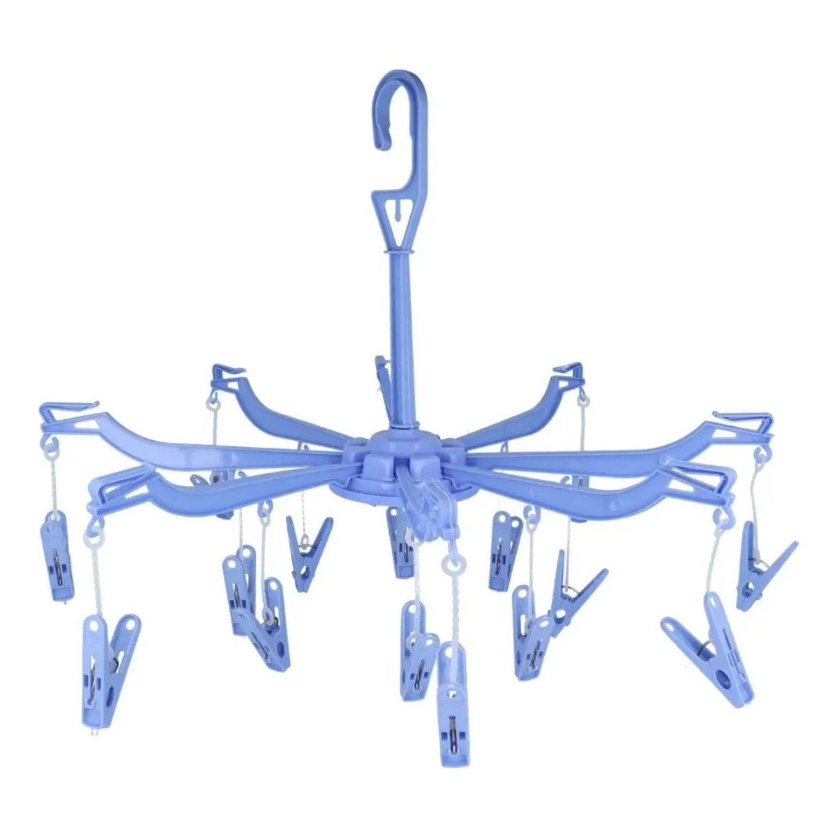 GENERICO - Tendedero Plegable Colgador Percha Con Clip