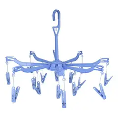 GENERICO - Tendedero Plegable Colgador Percha Con Clip