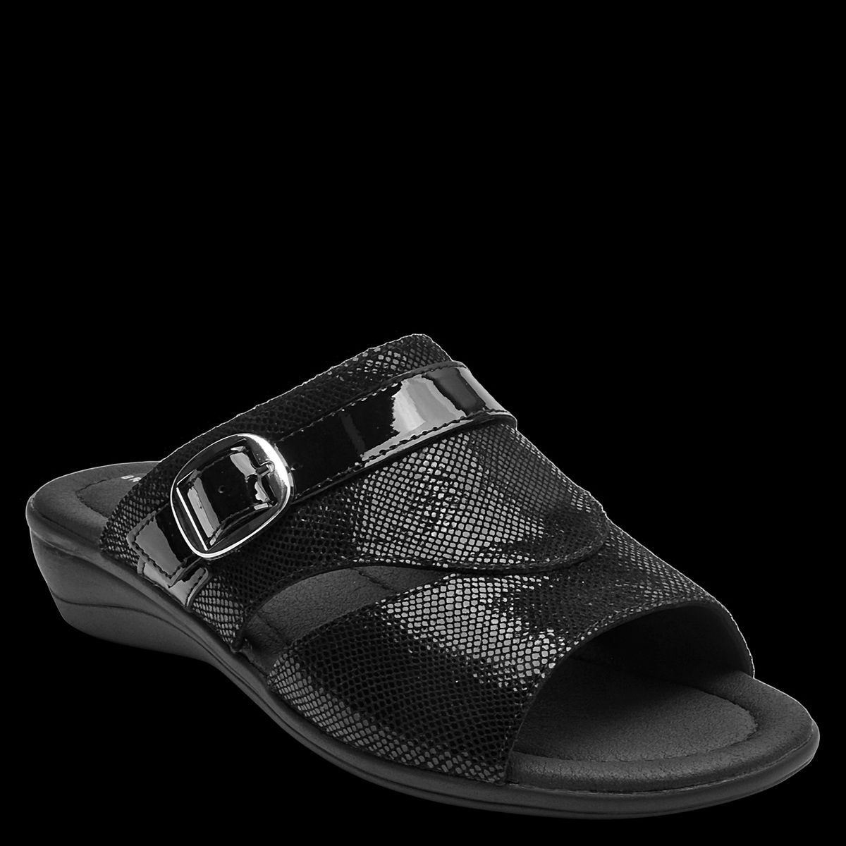 BRUNO ROSSI - Sandalia Mujer Casual Negro