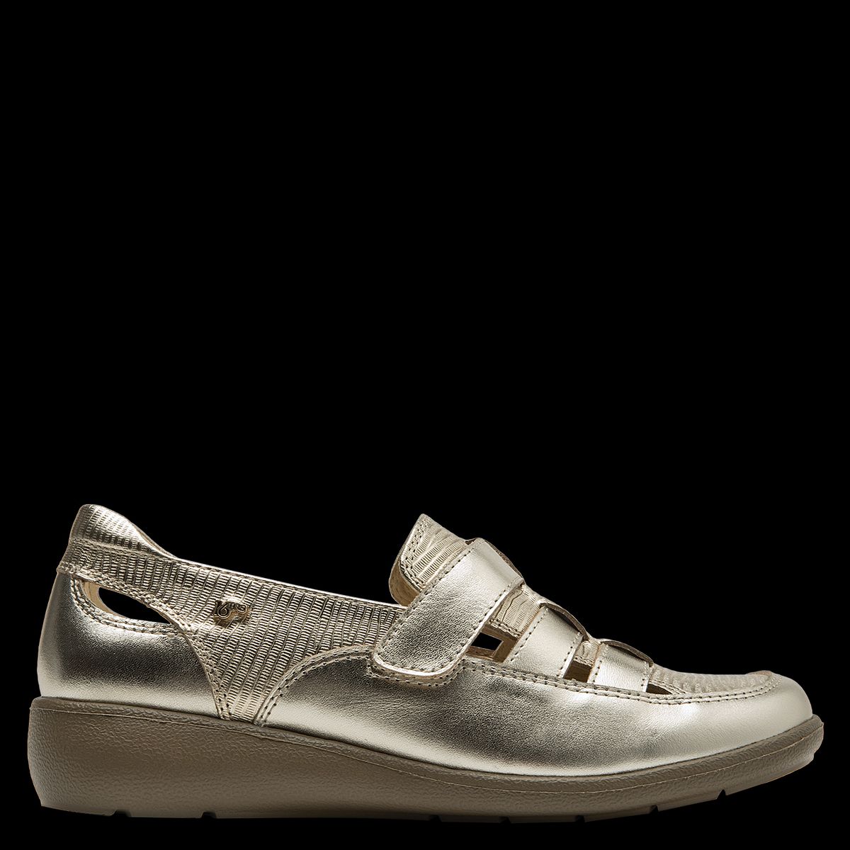 16 HRS - Zapato Mujer Casual Dorado