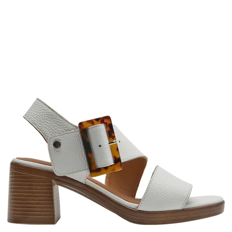 POLLINI - Sandalia Mujer Casual Blanco