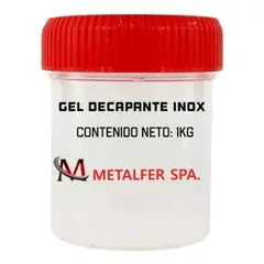 METALFER - Gel Decapante Acero Inoxidable Y Aluminio