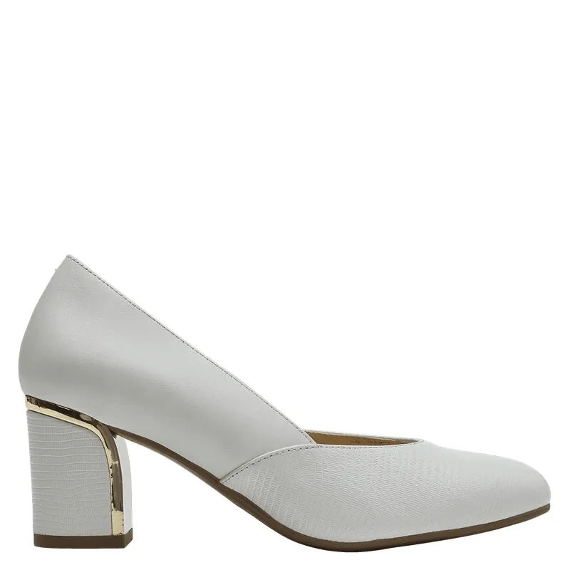16 HRS - Zapato Mujer Formal Blanco