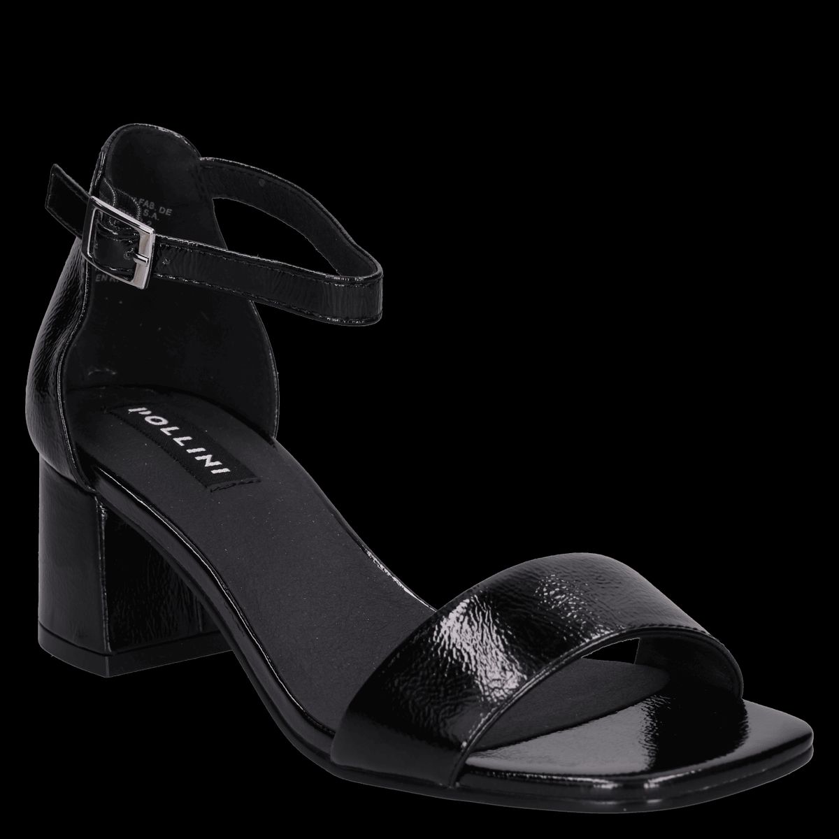 POLLINI - Sandalia Mujer Fiesta Negro