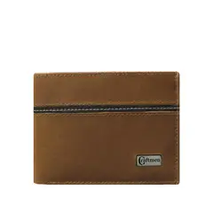 CRAFTMEN - Billetera Oxford de Hombre 100% Cuero natural