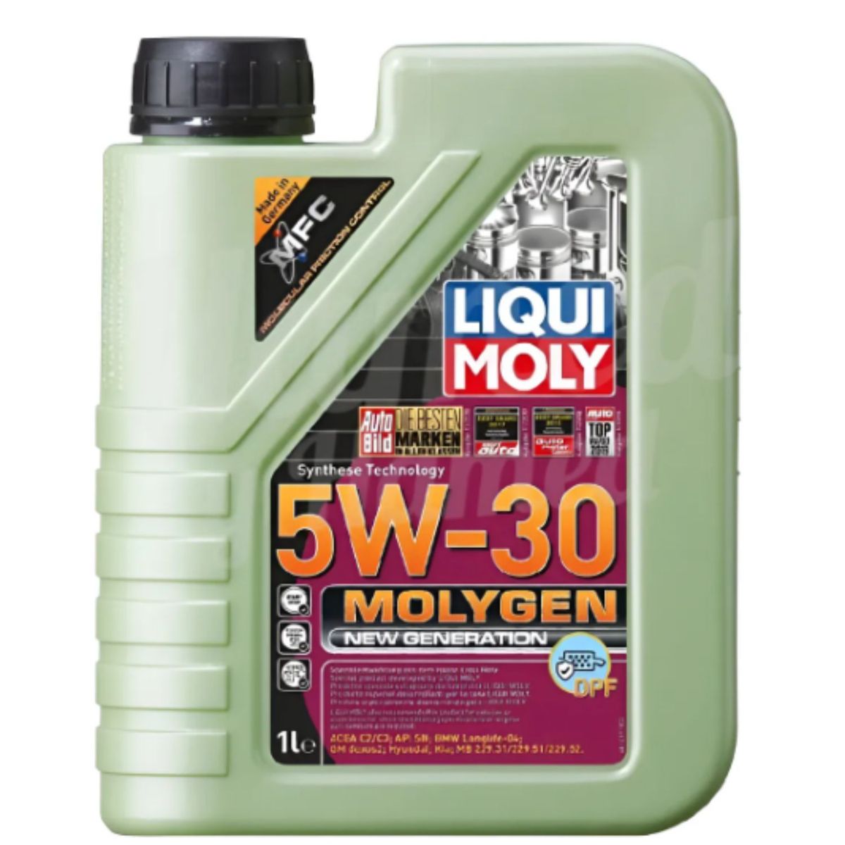 LIQUI MOLY - Aceite Motor 5w30 Liqui Moly New Generation Full Sintético DPF 1l
