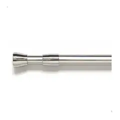 INOXCROM - Barra Ducha Extensible 130 A 250cm Sin Tornillos