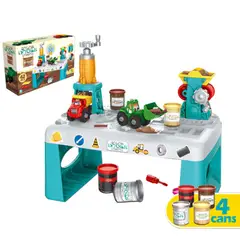 COLOR CLUB - Mesa De Trabajo Con Masas Y Accesorios Set Creativo 42 Pcs
