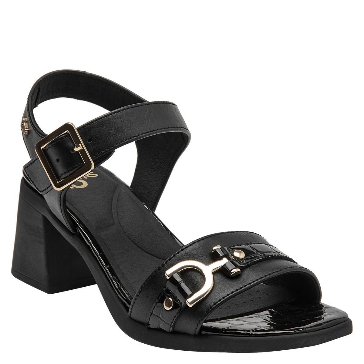 16 HRS - Sandalia Mujer Formal Negro