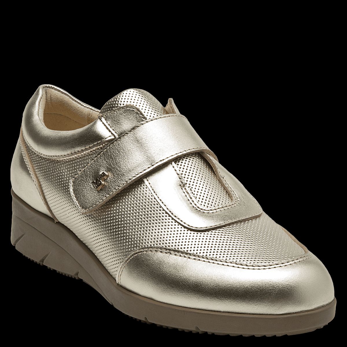 16 HRS - Zapato Mujer Casual Dorado