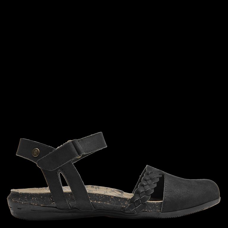 Sandalia Mujer Casual Negro