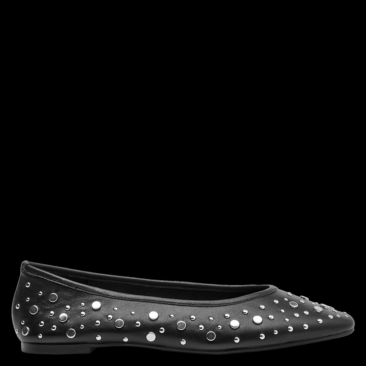 POLLINI - Ballerina Mujer Casual Negro Pollini