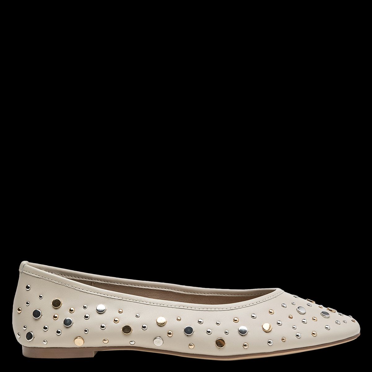 POLLINI - Ballerina Mujer Casual Beige Pollini