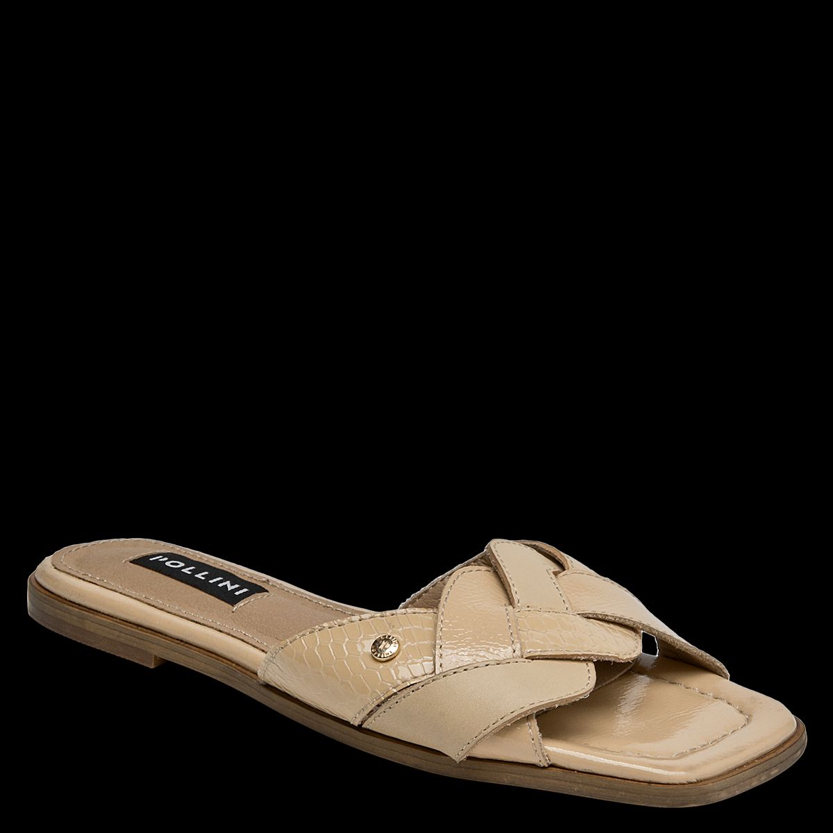 POLLINI - Sandalia Mujer Casual Beige Pollini