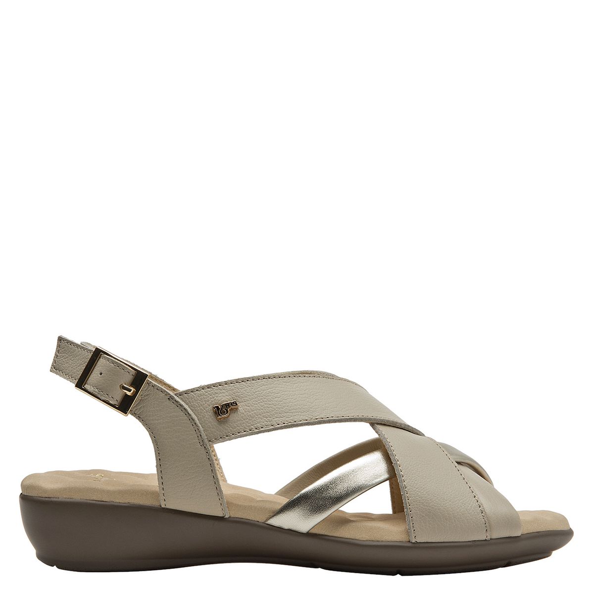 16 HRS - Sandalia Mujer Casual Beige