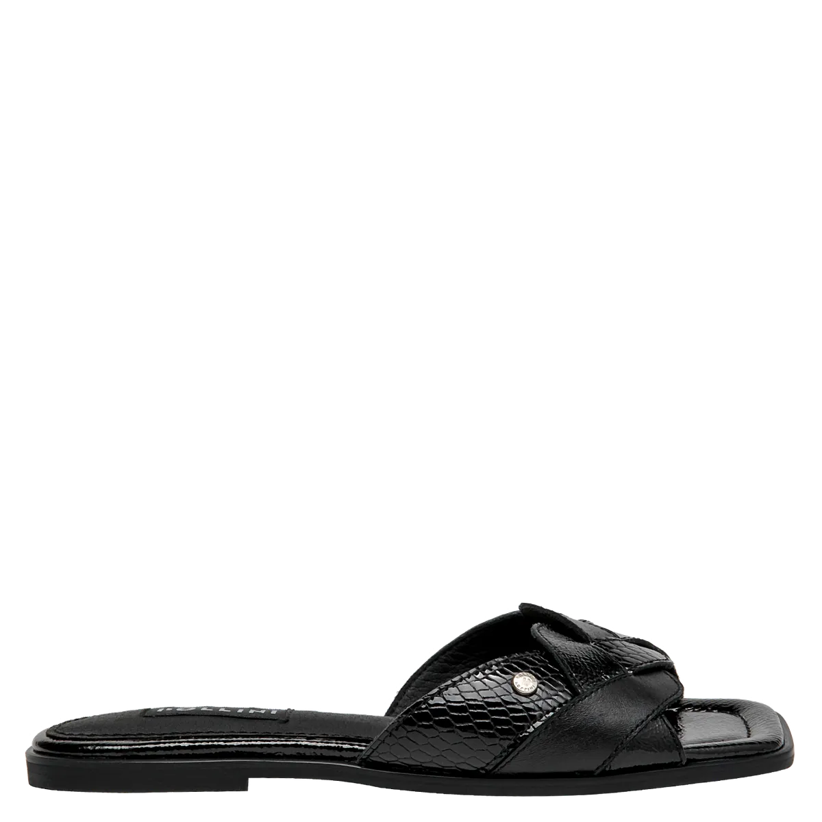 POLLINI - Sandalia Mujer Casual Negro Pollini