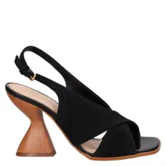 POLLINI - Sandalia Mujer Casual Negro
