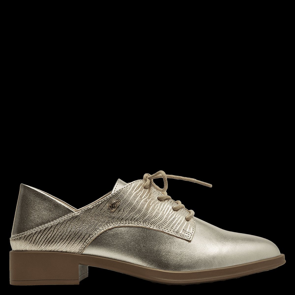 16 HRS - Zapato Mujer Casual Dorado