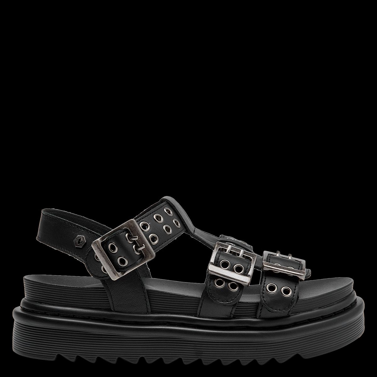 ZAPPA - Sandalia Mujer Casual Negro Zappa