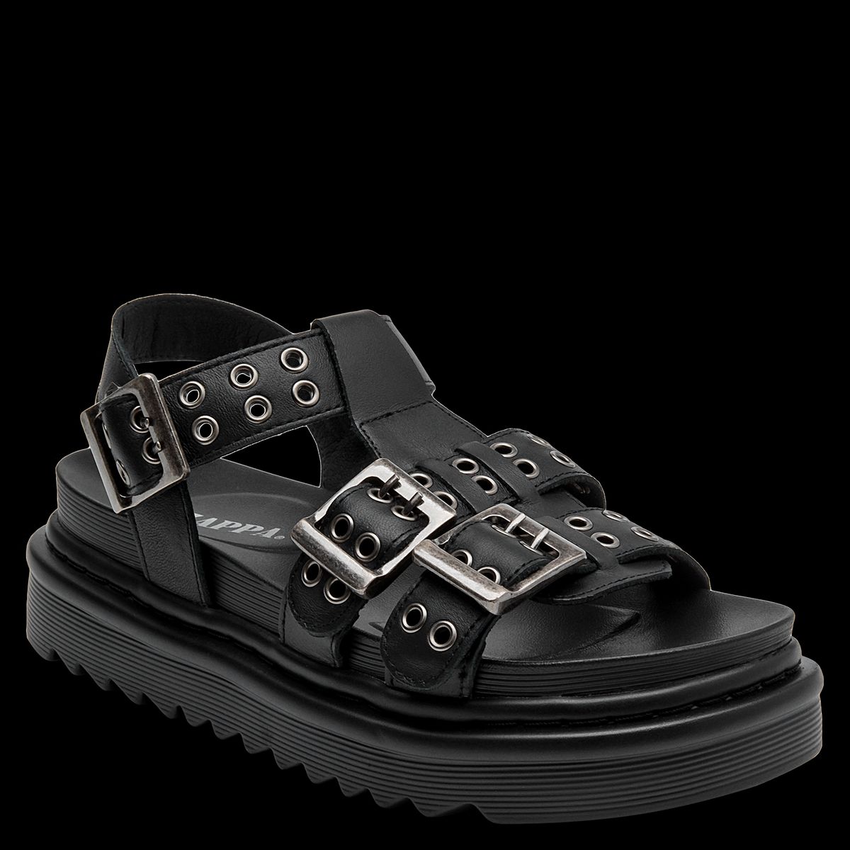 ZAPPA - Sandalia Mujer Casual Negro Zappa