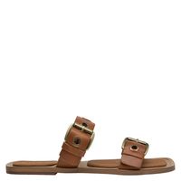 Sandalia Mujer Casual Marrón claro