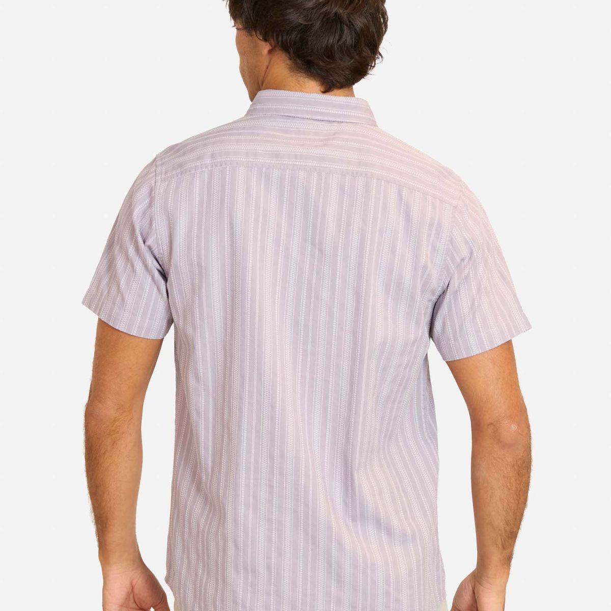 MAUI AND SONS - Camisa MC Lohai Morado Hombre Maui And Sons