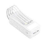 Power Bank 30000mAh Carga Rápida Portátil USB-C