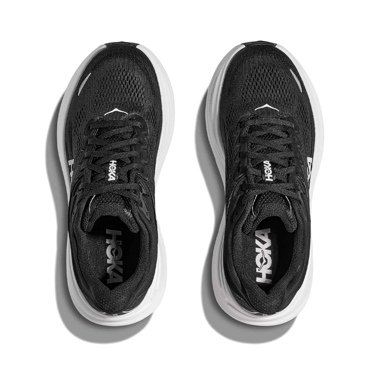 HOKA - Zapatillas Hombre Running Hoka Bondi 9 Black/White