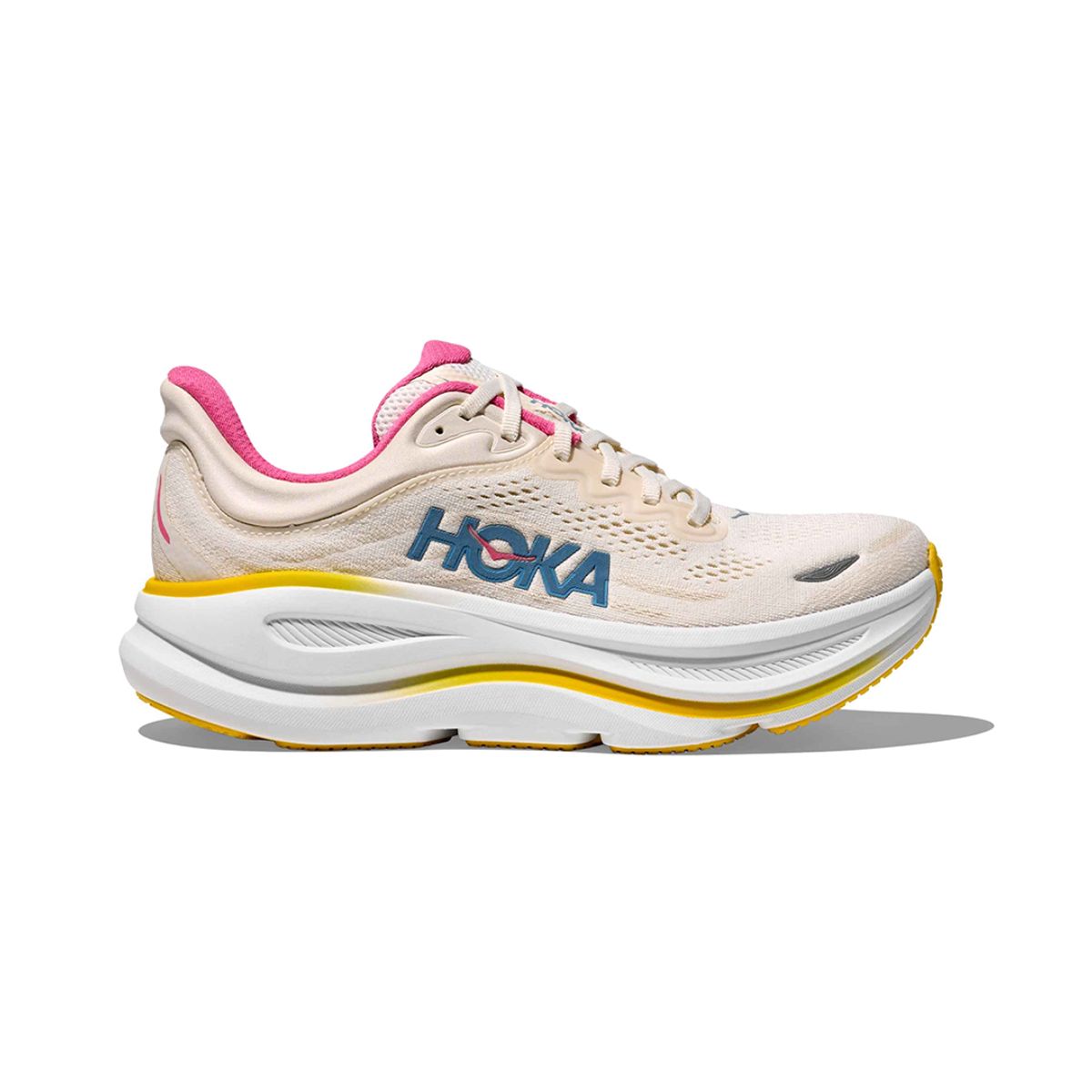 HOKA - Zapatillas Mujer Running Hoka Bondi 9 Alabaster/Birch