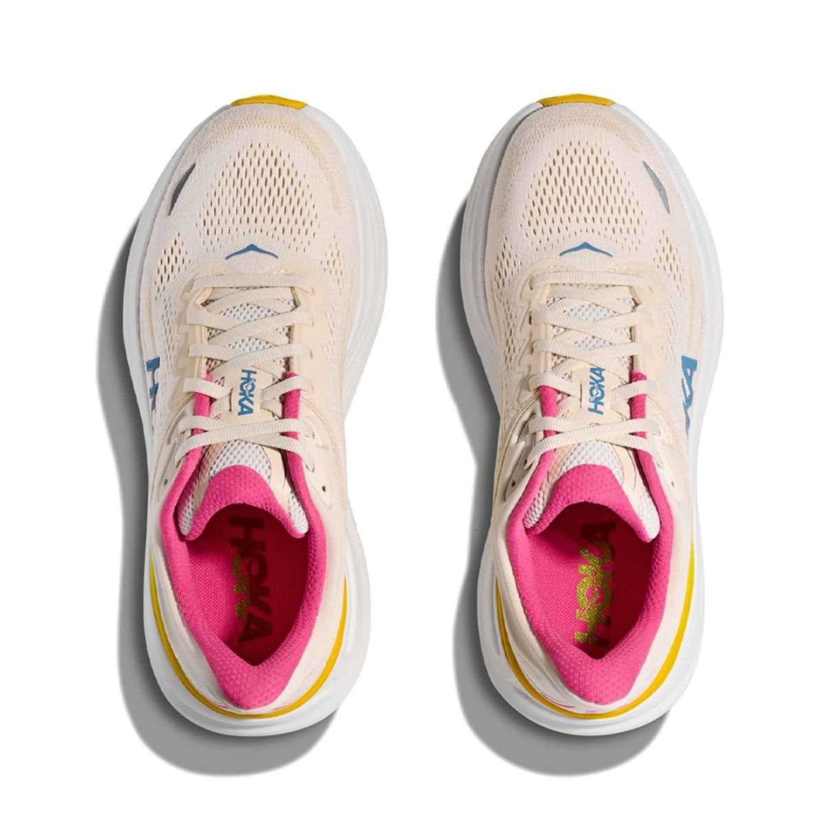 HOKA - Zapatillas Mujer Running Hoka Bondi 9 Alabaster/Birch