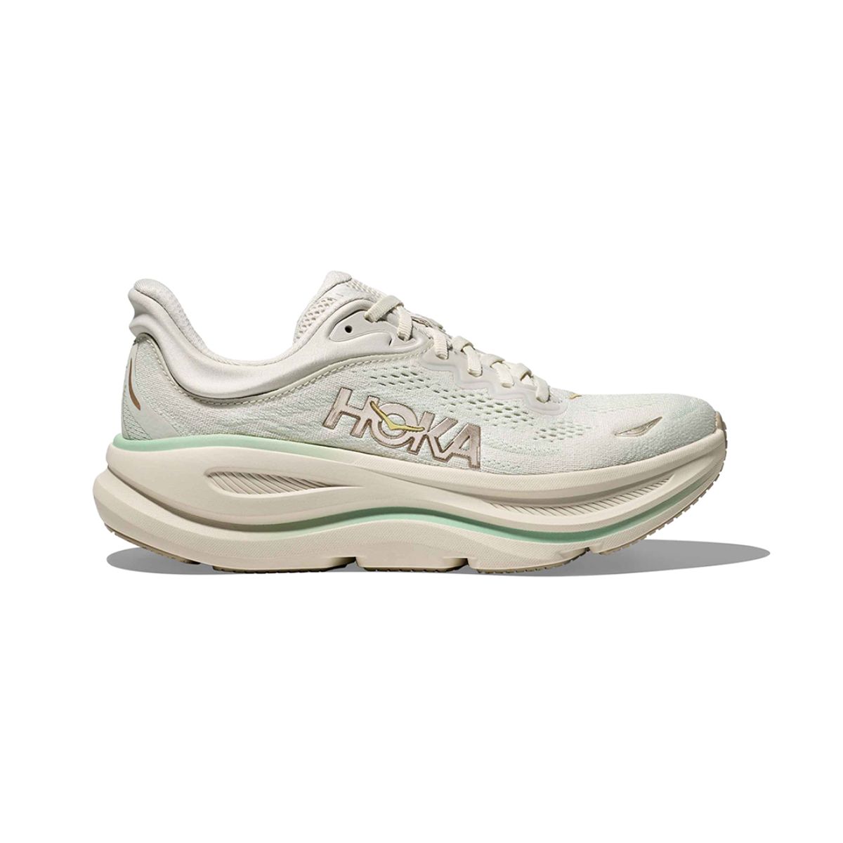 HOKA - Zapatillas Mujer Running Hoka Bondi 9 Truffle Salt/Sea Glass