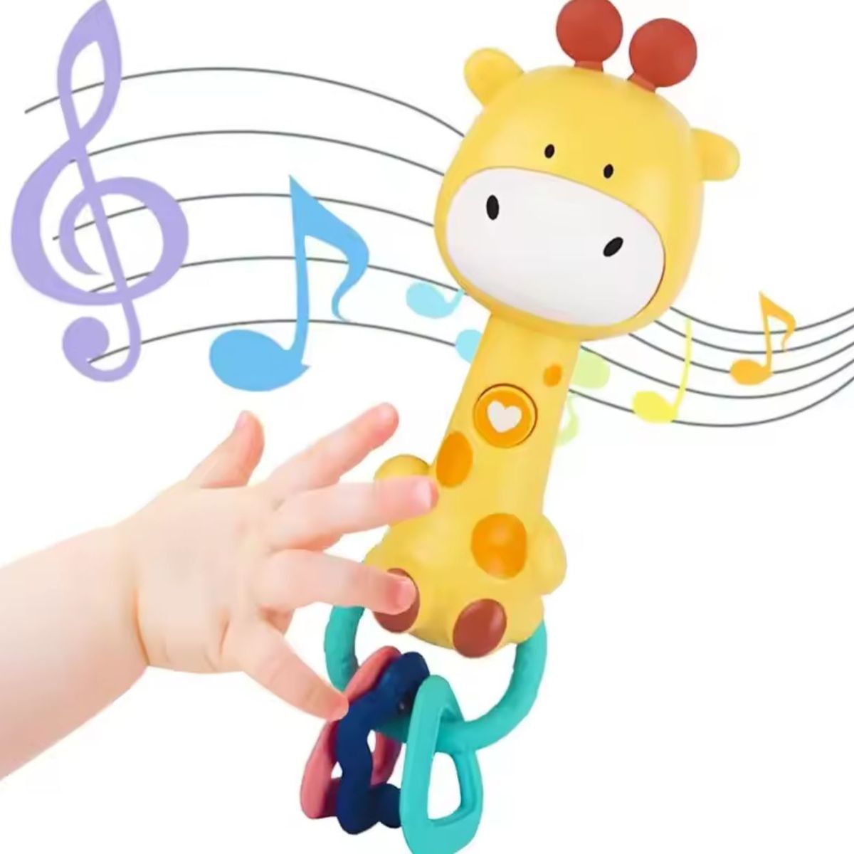 GENERICO - Juguete Bebé Sonajero Musical Educativo Sensorial