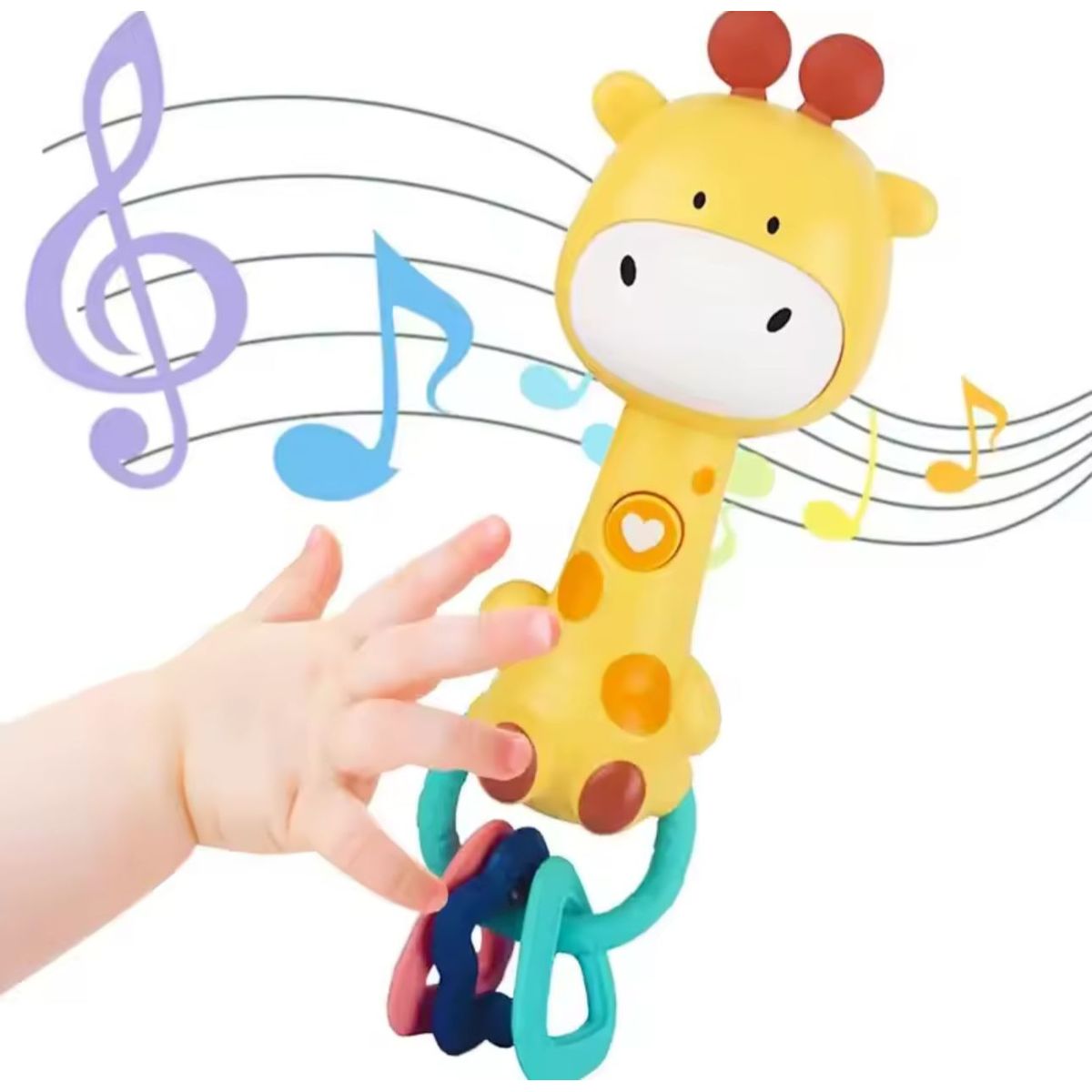 GENERICO - Juguete Bebé Sonajero Musical Educativo Sensorial