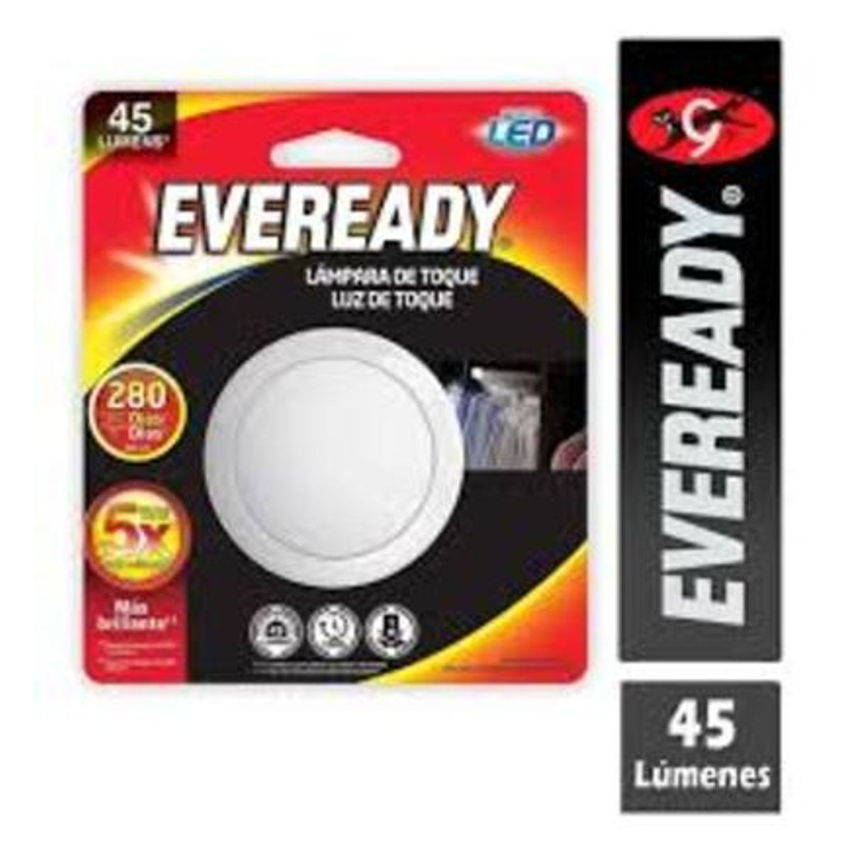 EVEREADY - Eveready Linterna Luz Toque 45 lúmenes