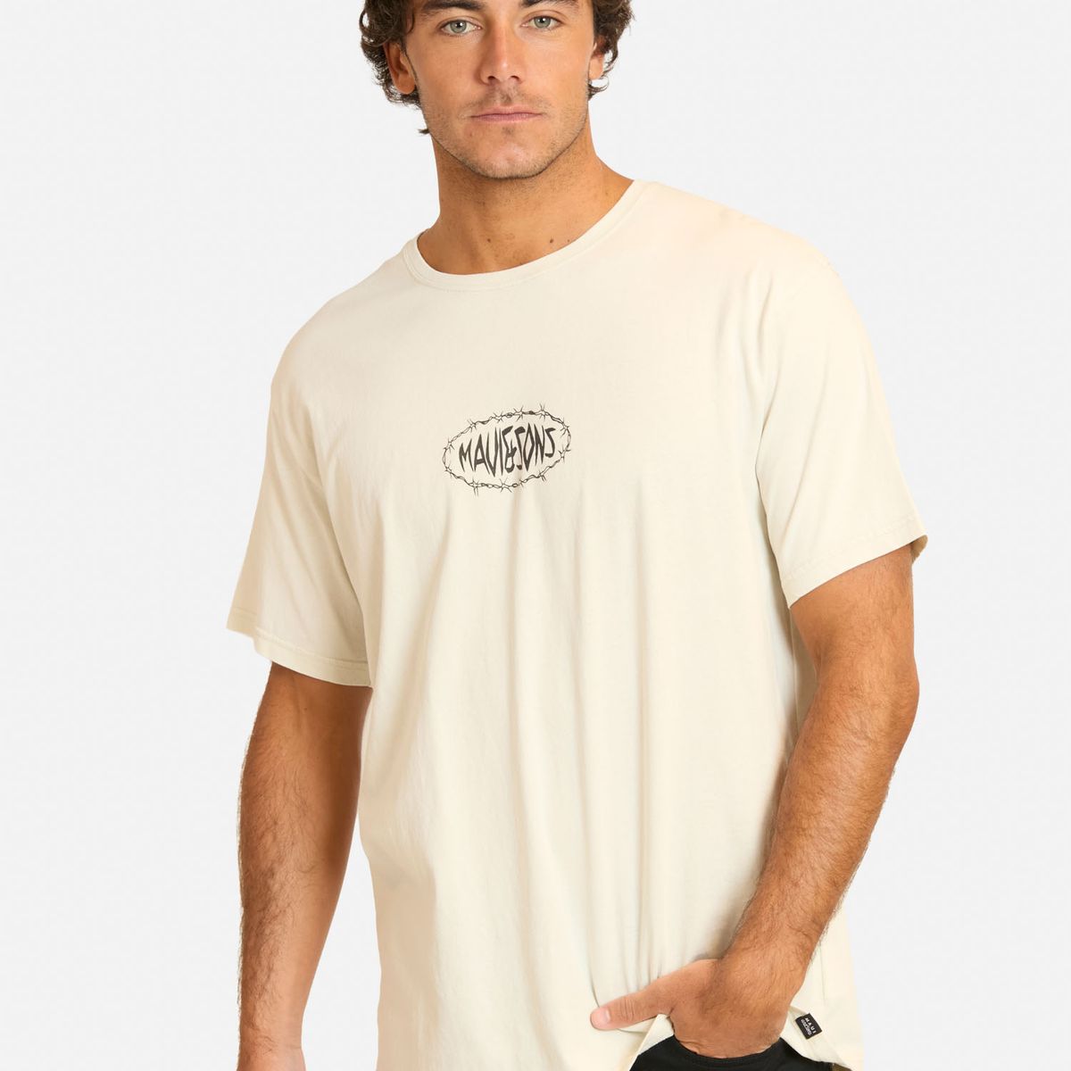 MAUI AND SONS - Polera MC Ciyiz Beige Hombre Maui And Sons