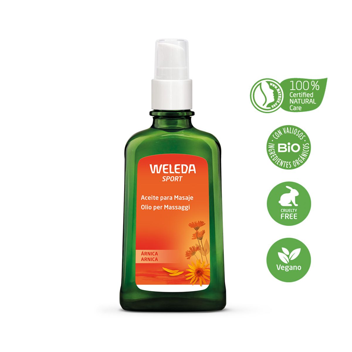 WELEDA - Aceite para Masaje con Árnica