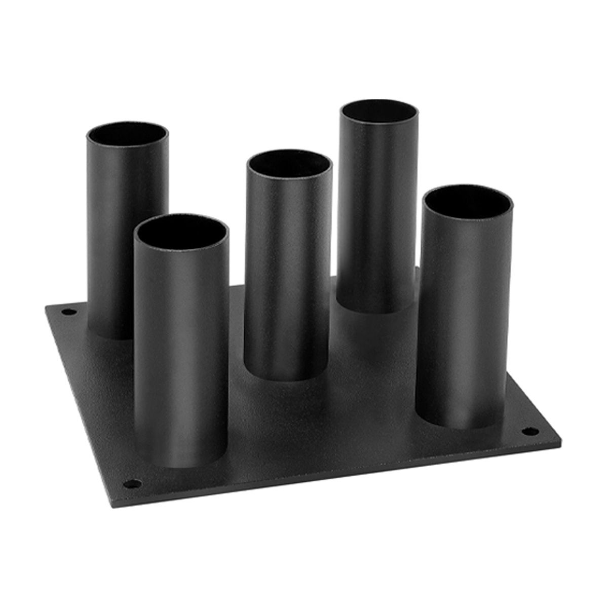 SDFIT - Rack Vertical Comptacto 5 Barras Olimpicas Negro