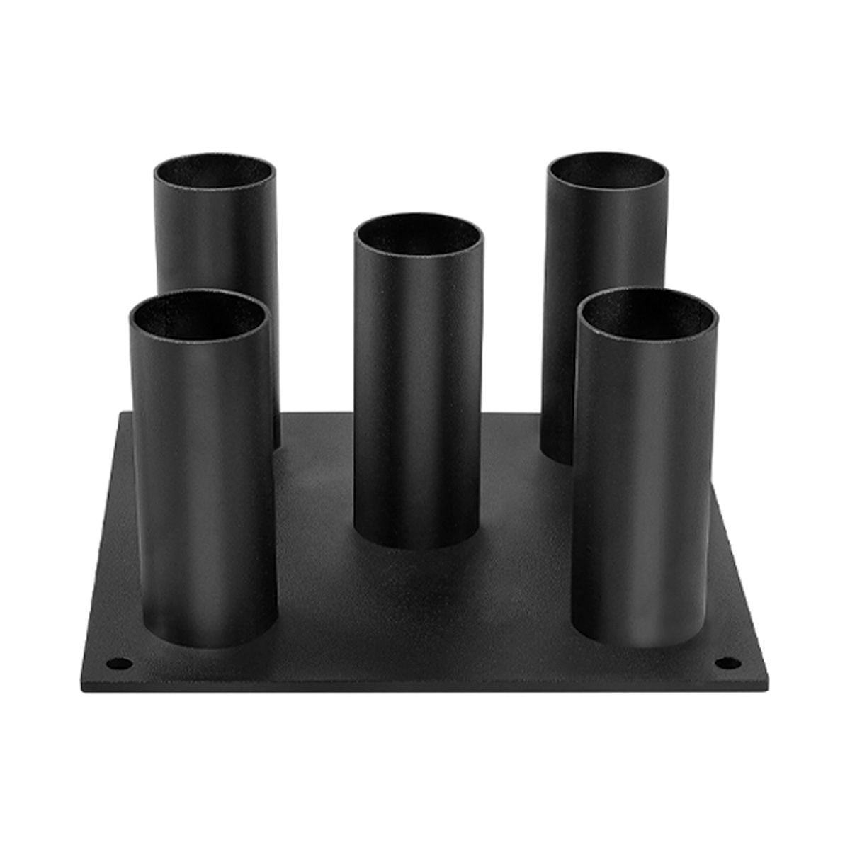 SDFIT - Rack Vertical Comptacto 5 Barras Olimpicas Negro