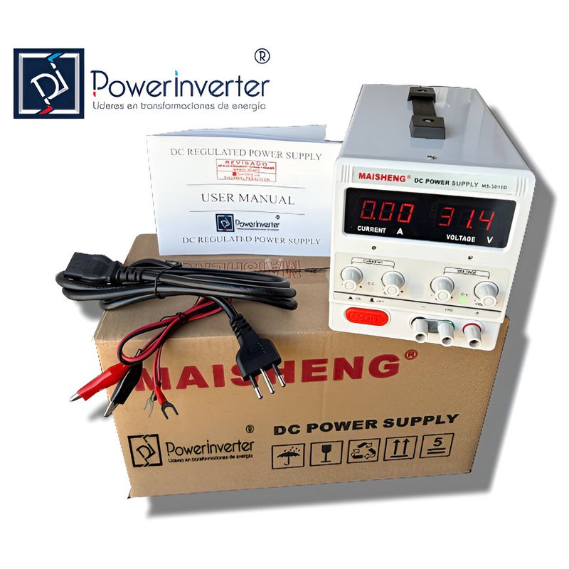 GENERICO - Fuente Laboratorio Dc Power Supply 0 A 30 Volt / 0-10a Alta Calidad