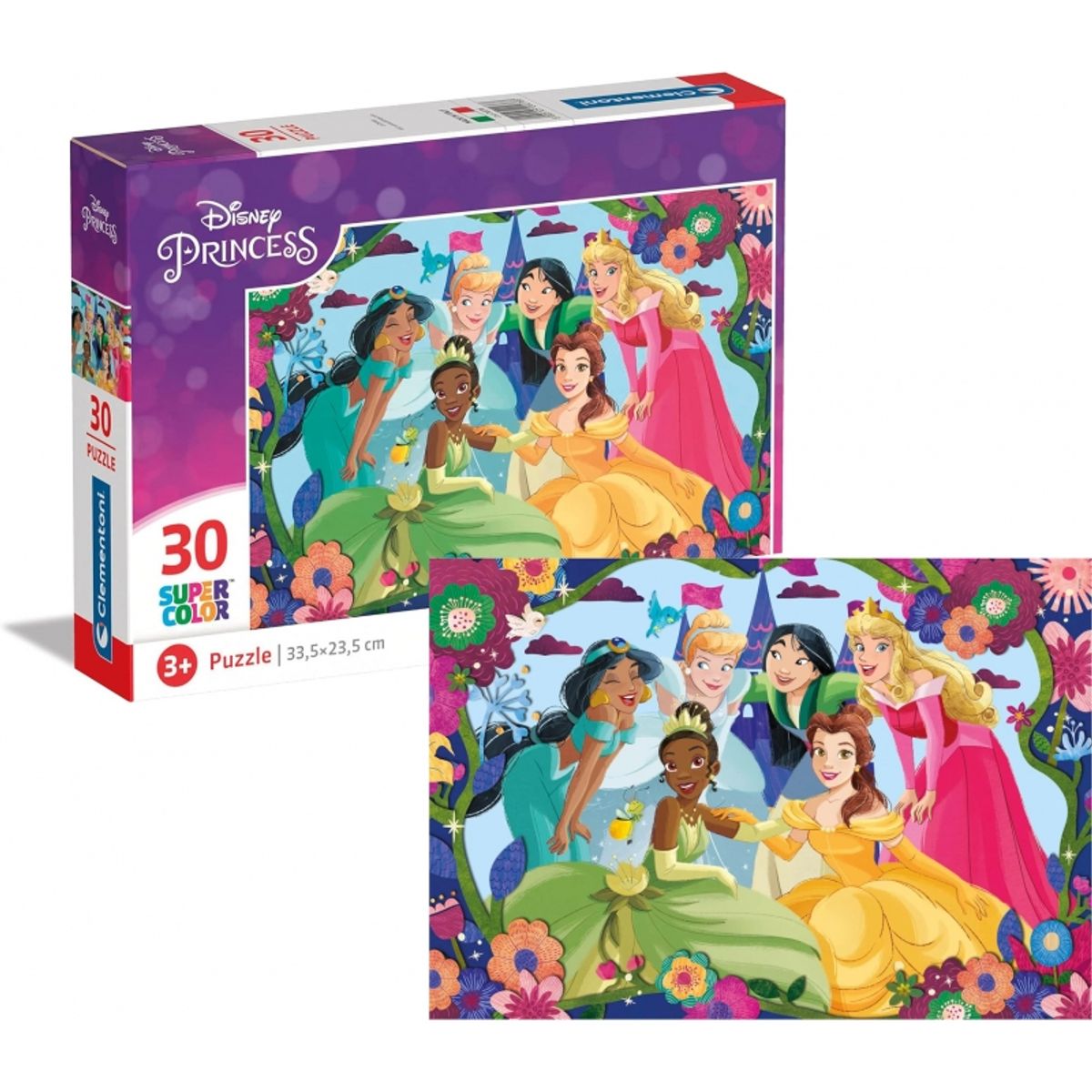 CLEMENTONI - CLEMENTONI 20276 PUZZLE 30 PIEZAS DISNEY PRINCESS