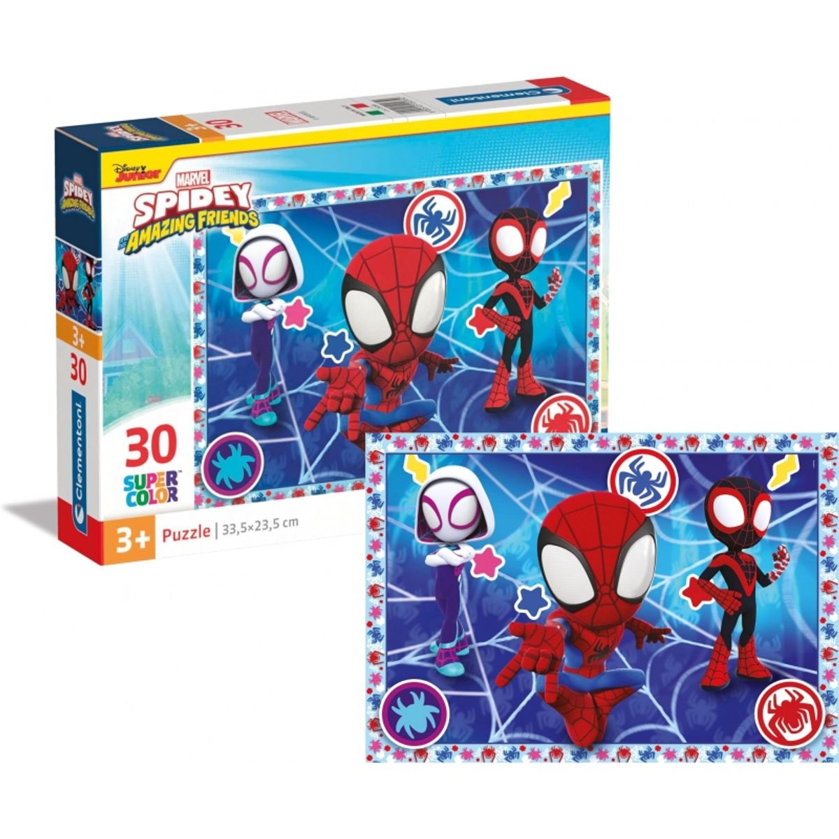CLEMENTONI - CLEMENTONI 20285 PUZZLE 30 PIEZAS MARVEL SPIDEY AND HIS