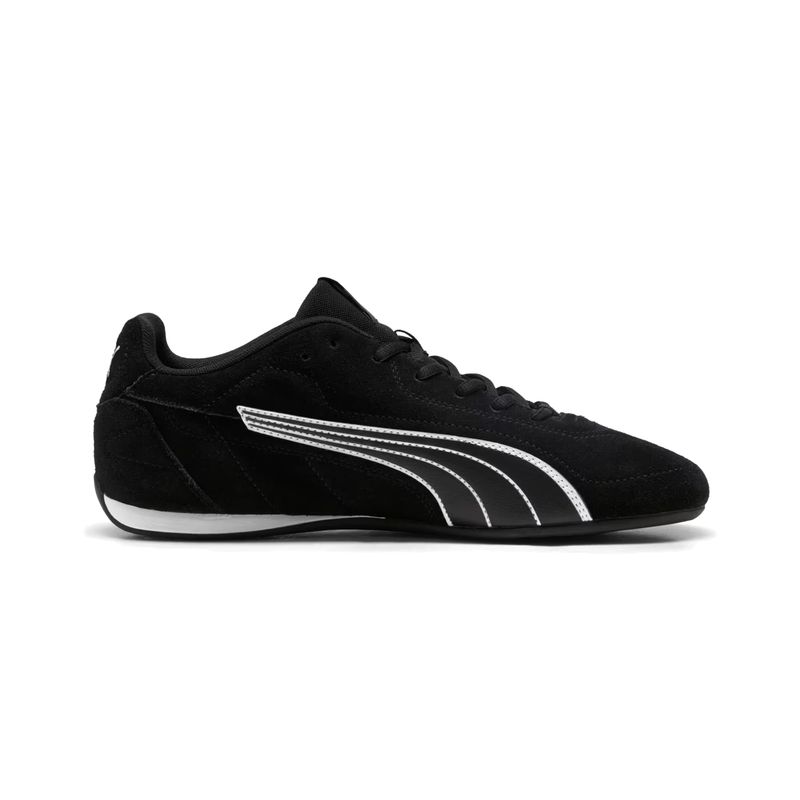 PUMA - Zapatillas Hombre Catch Puma Negras/Blancas
