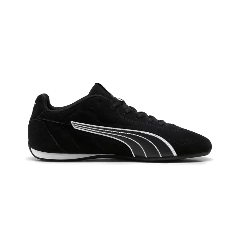 PUMA - Zapatillas Hombre Catch Puma Negras/Blancas