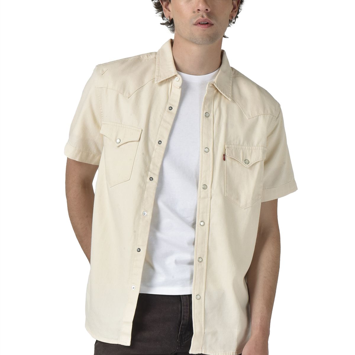 LEVIS - Camisa Hombre Classic Western Beige Levis