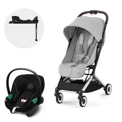 CYBEX - Coche Travel System Orfeo SLV FG + Aton S2 + Base