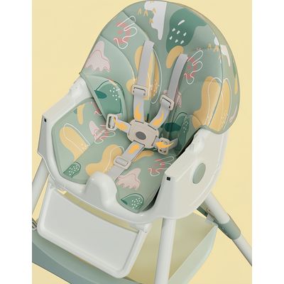 Imagen 2 del producto Silla De Comer Mecedora 2 En 1 Con Ruedas Verde